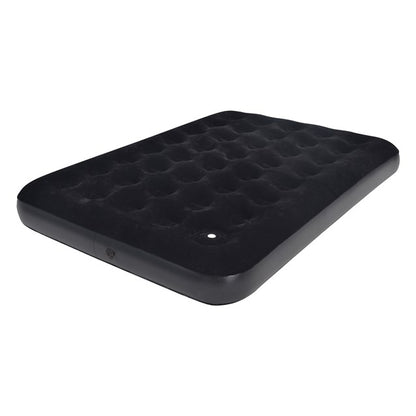 Double Flocked Airbed with built-in pump