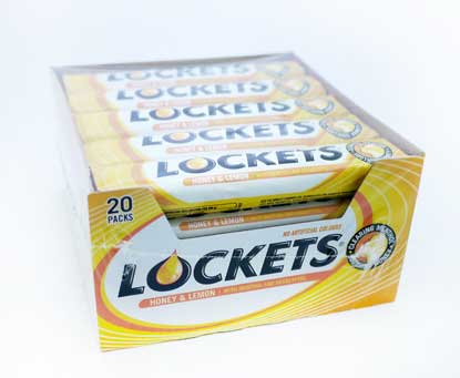 LOCKETS HONEY & LEMON 20's