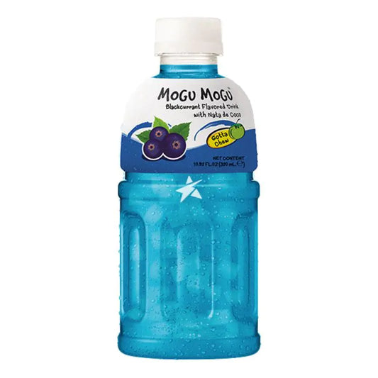 Mogu Mogu Blackcurrant Flavoured Drink with Nata de Coco (Gotta Chew) 320ml