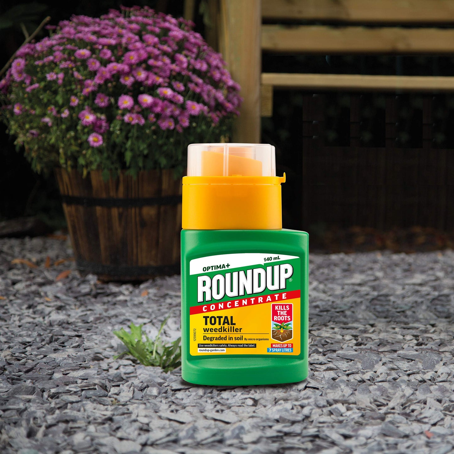 Roundup Optima+ Concentré Désherbant Total (140ml)
