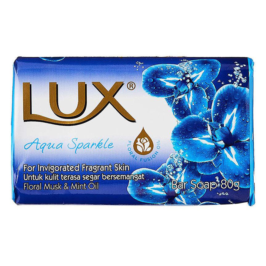 Lux Soap Aqua Sparkle 80g 3 Bar Value Pack