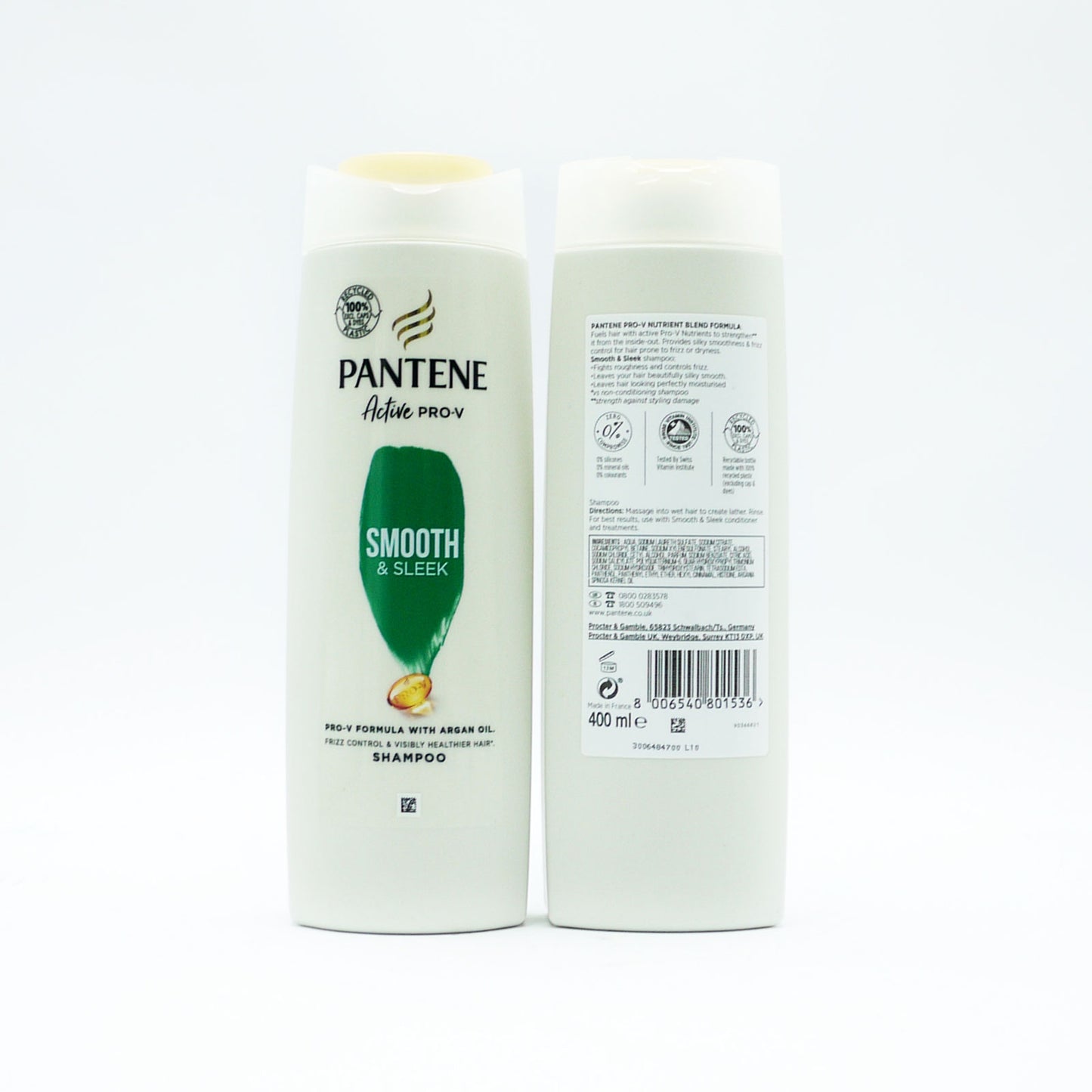 PANTENE SHAMPOO SMOOTH & SLEEK 400ml