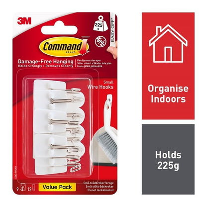 Command Utensil Hooks Value Pack 9 17067VP