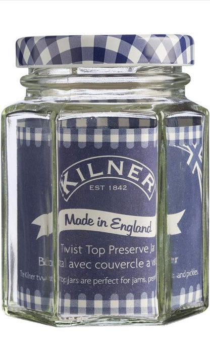Kilner Glass Hexagonal Twist Top Jar 48ml
