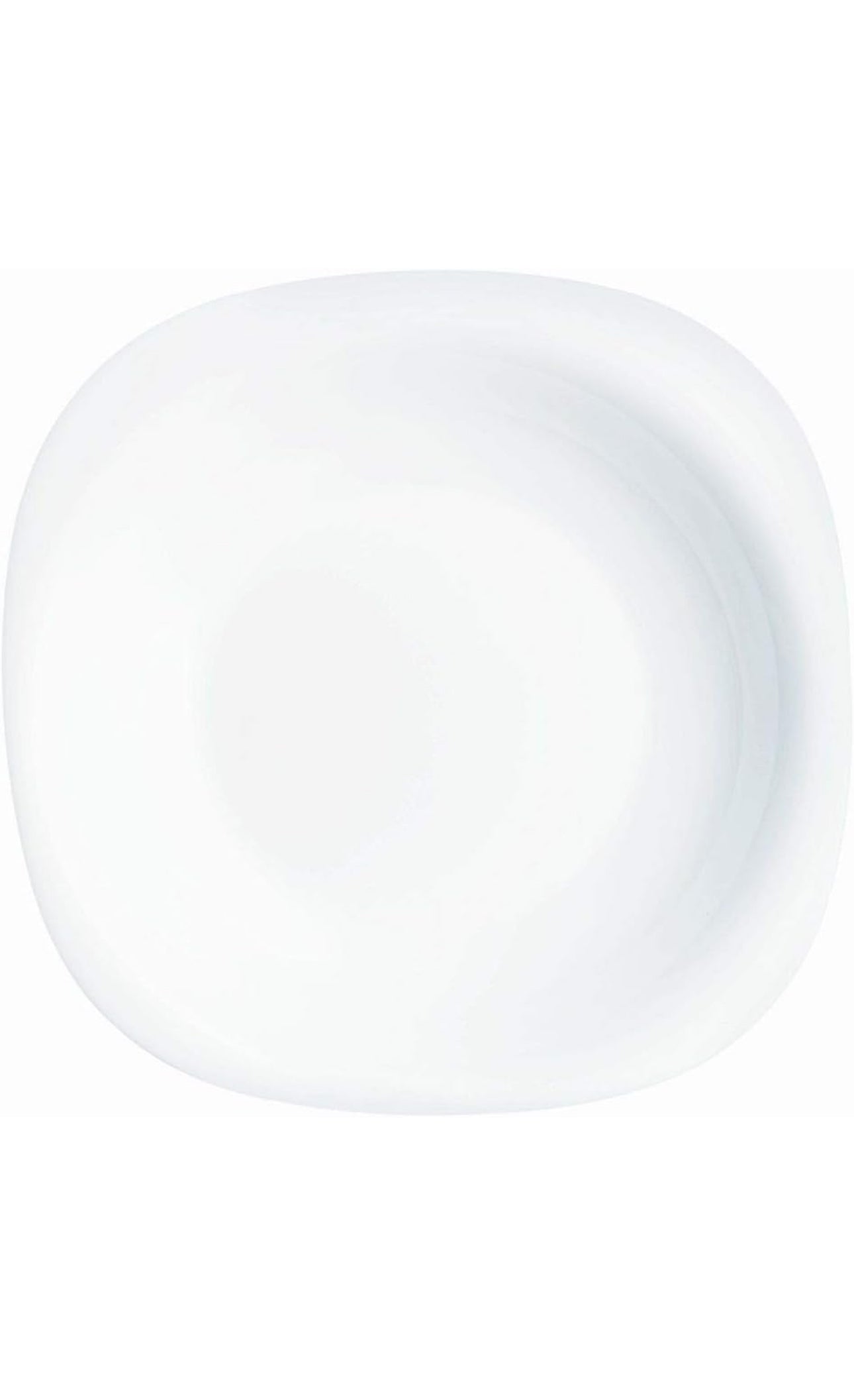 Assiette plate en verre Carine Luminarc, blanc, 26 cm