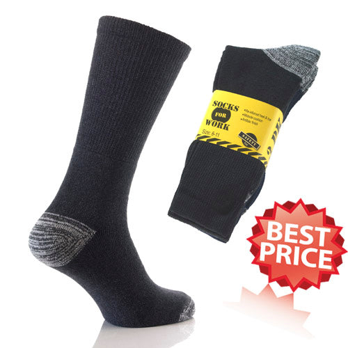 Men's 3 Pack Work Socks