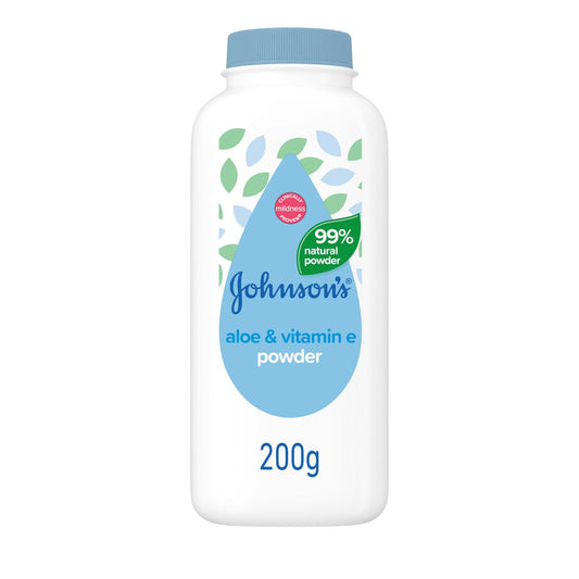 Johnson's Baby Powder Aloe Vera & Vit E 200g