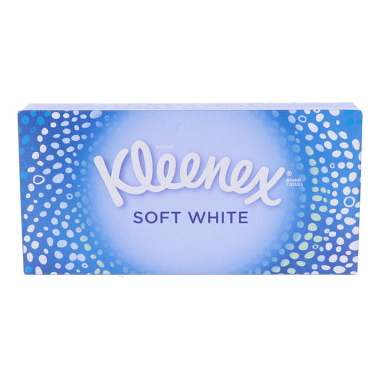 KLEENEX TISSUES SOFT WHITE 2PLY BOX