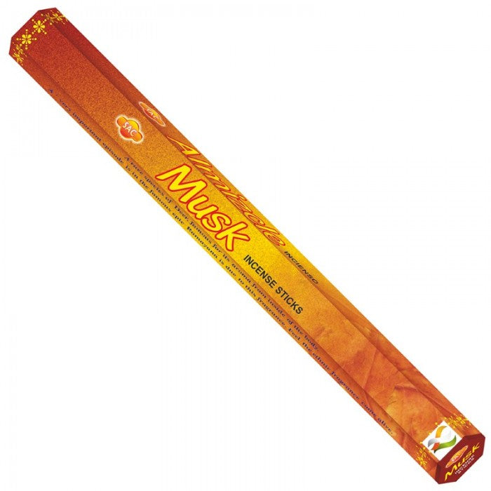 Bâtonnets d'encens SAC Musc 20 bâtonnets