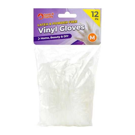 Vinyl Gloves 12pk