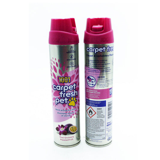 1001 CARPET FRESH PET THAI ORCHID & PASSIONFRUIT 300ML