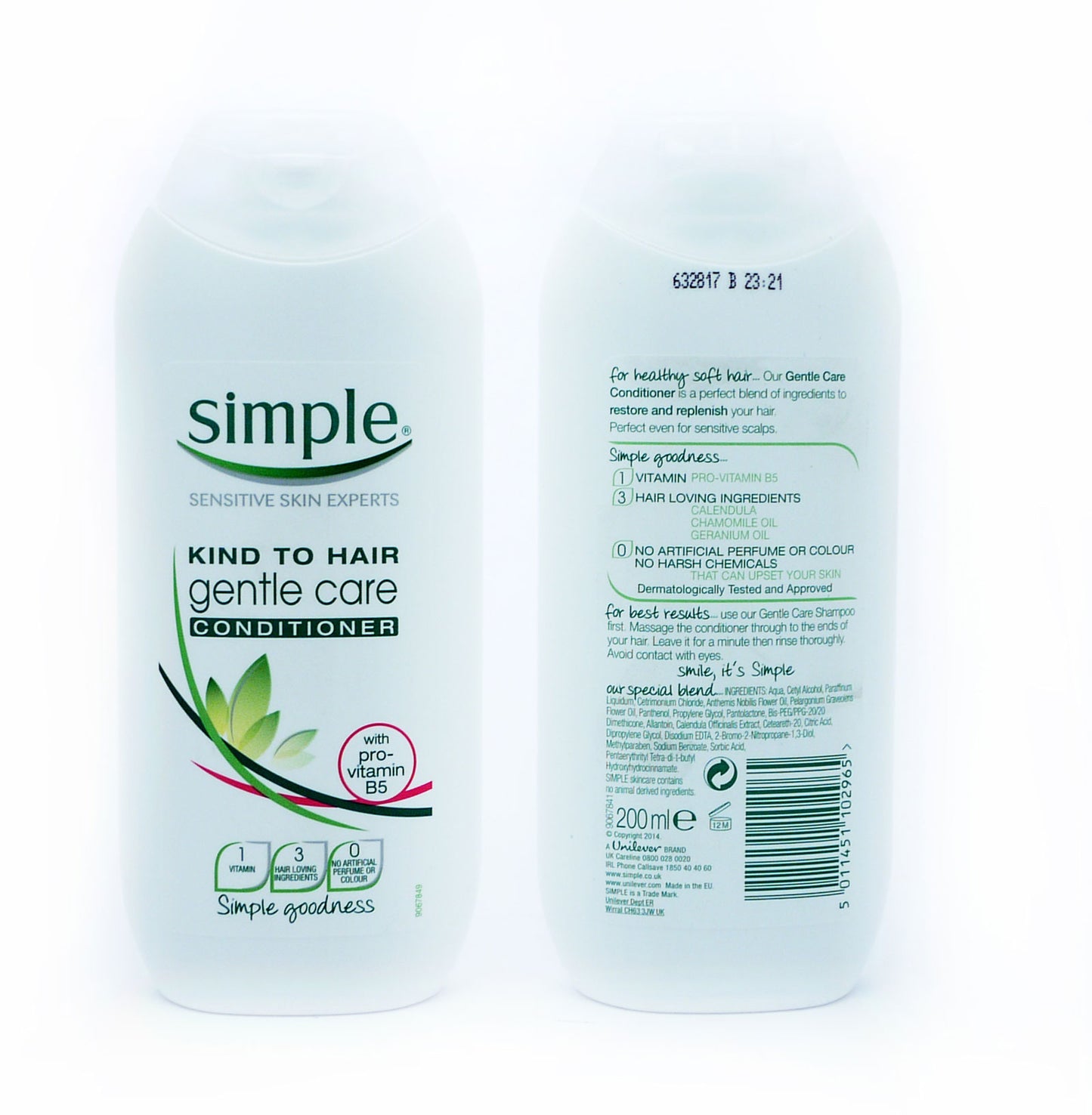 SIMPLE CONDITIONER GENTLE CARE 200ml