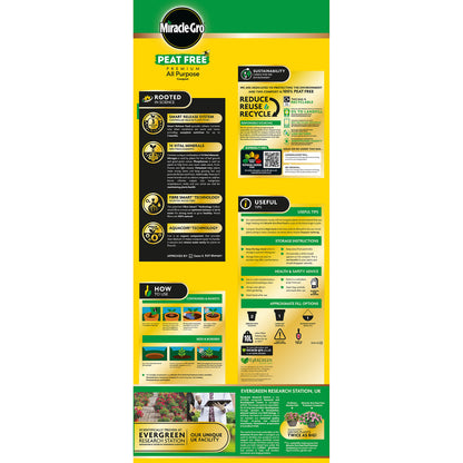 Miracle-Gro Terreau universel sans tourbe 10L