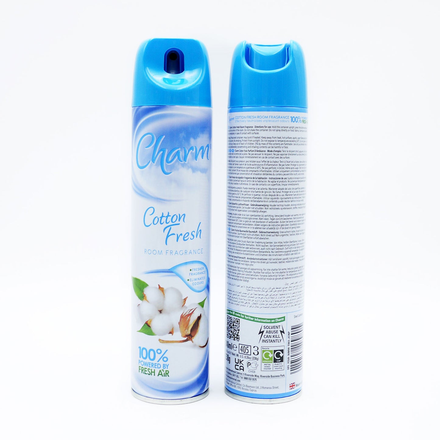 Désodorisant Charm 240 ml Coton Frais