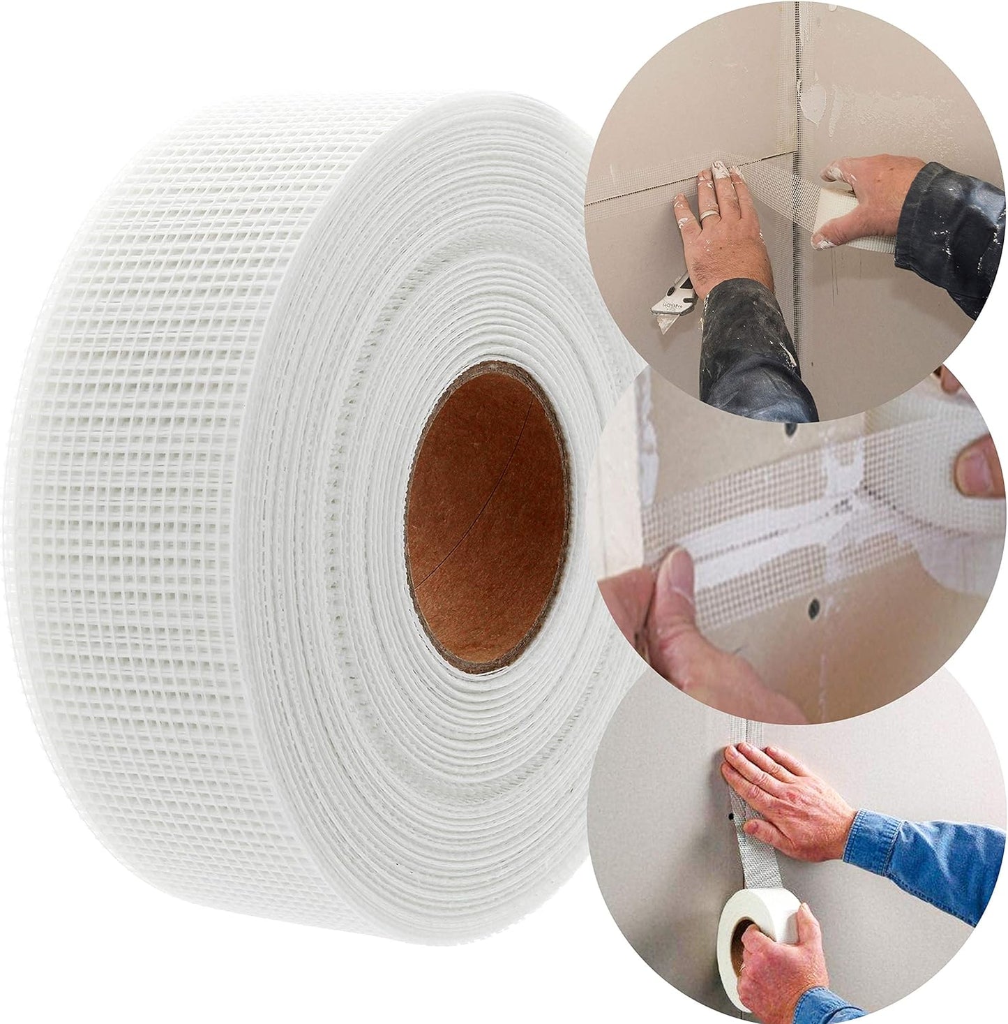 Ultratape Ruban adhésif professionnel pour joints de plaques de plâtre 48 mm x 90 m
