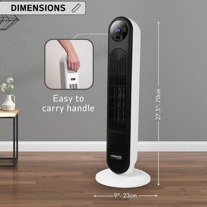 StayWarm 2000w Ceramic Tower Heater with Remote Control