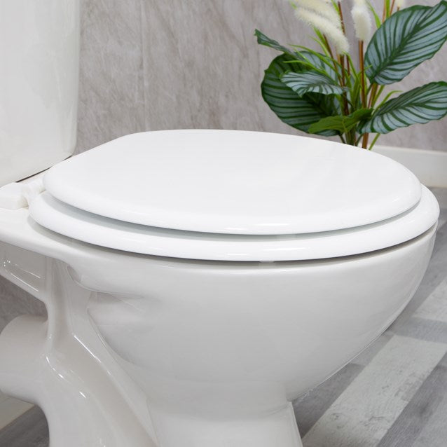 White Toilet Seat