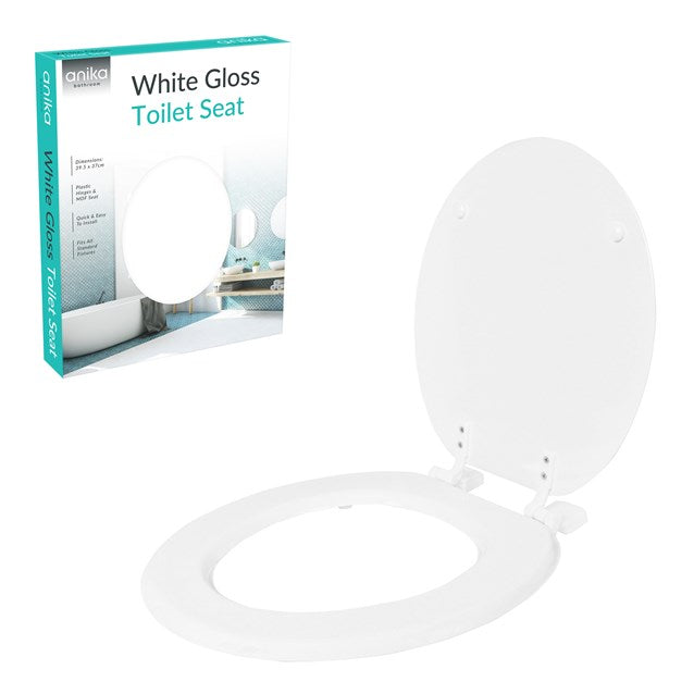 White Toilet Seat