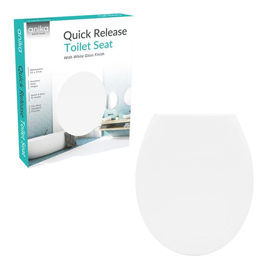 Quick Release & Soft Close Toilet Seat