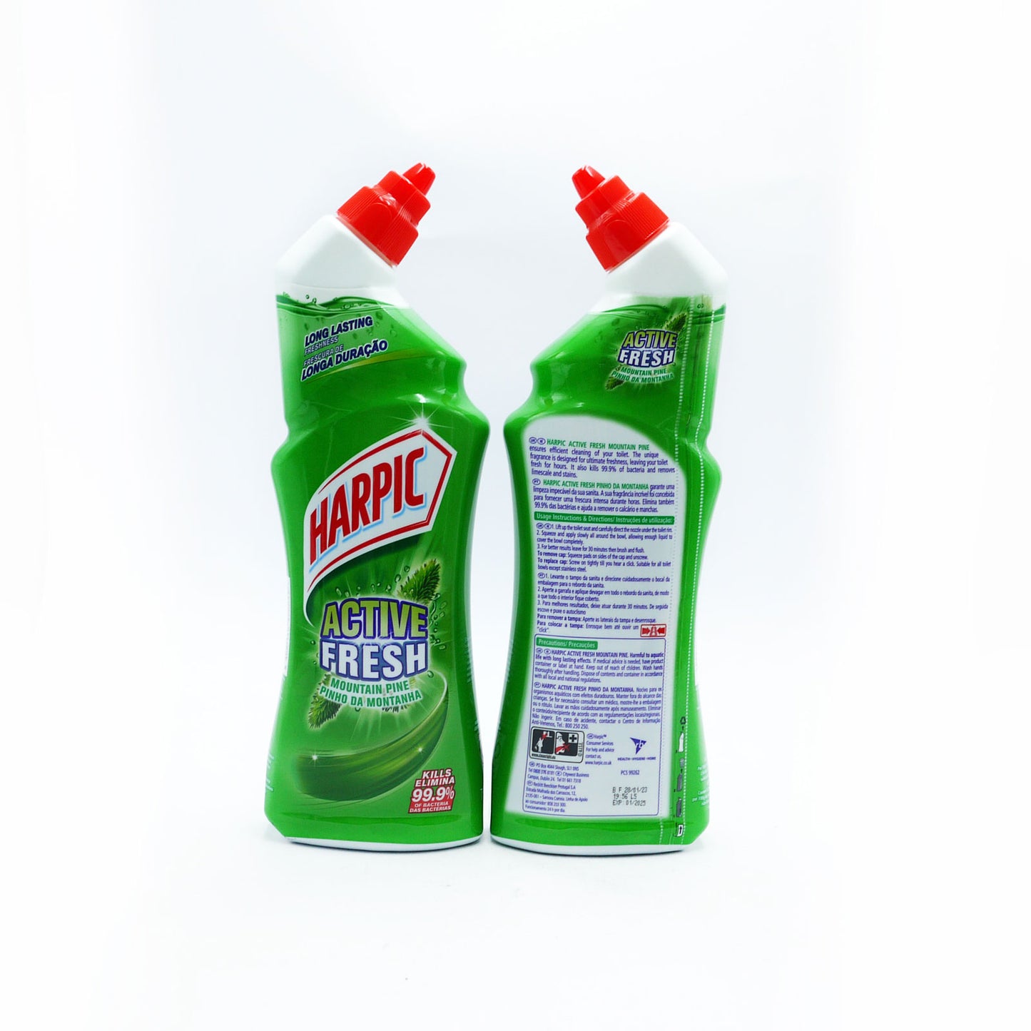 HARPIC ACTIVE GEL PINE 750ML