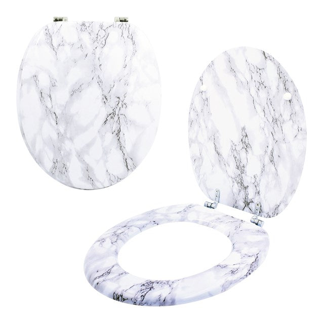 Marble Effect Toilet Seat