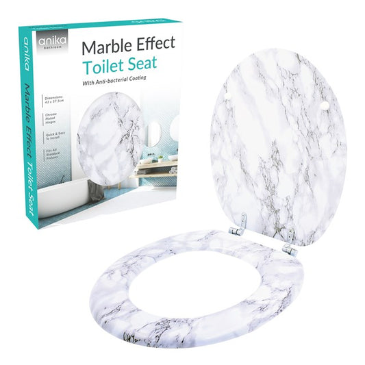 Marble Effect Toilet Seat