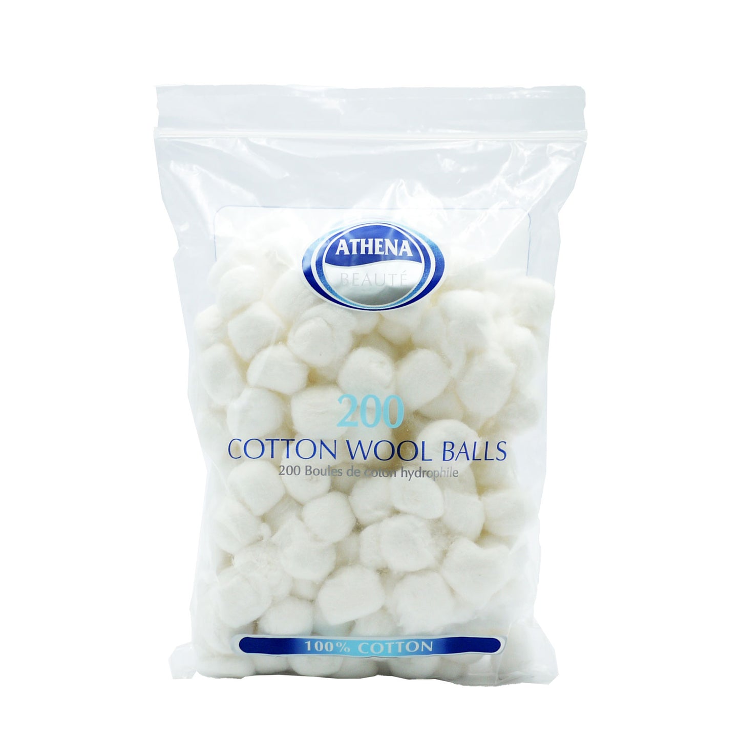 ATHENA COTTON BALLS WHITE 200s