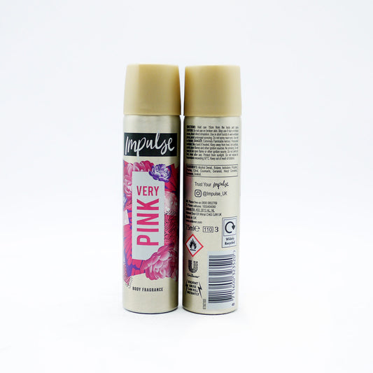 IMPULSE BODY SPRAY VERY PINK (C) 75ml