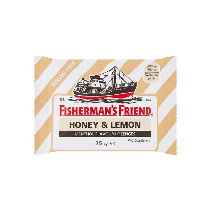 F/ Friend Lozenges 25gm Honey & Lemon S/free