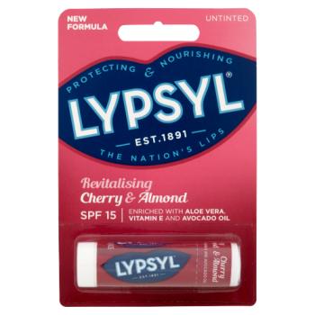 Lypsyl Revitalisant Cerise & Amande Non Teinté SPF15