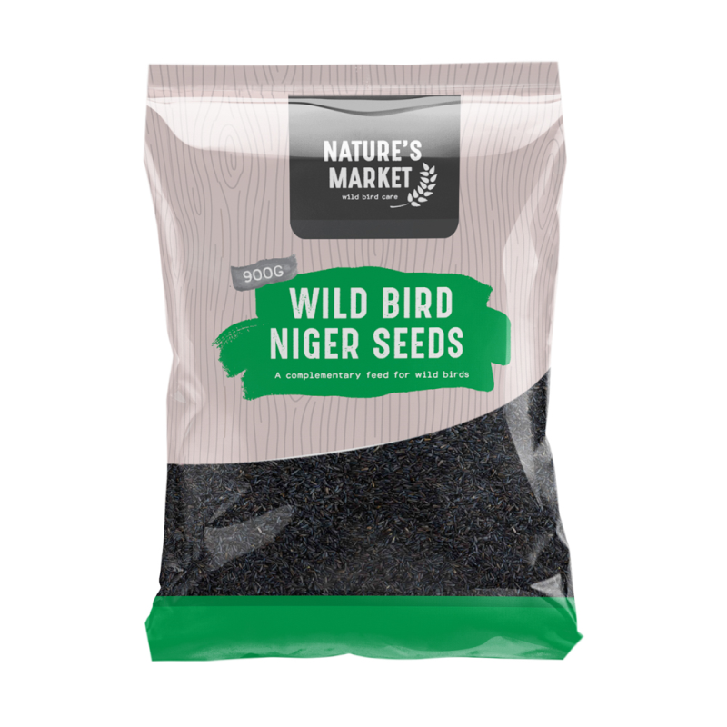 Natures Market Aliment pour oiseaux sauvages Graines de Niger 900g BFNIGER2