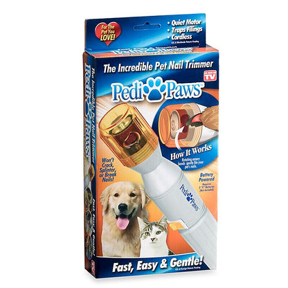 Pet's Paws Perfect Pet Nail Grinder Guide