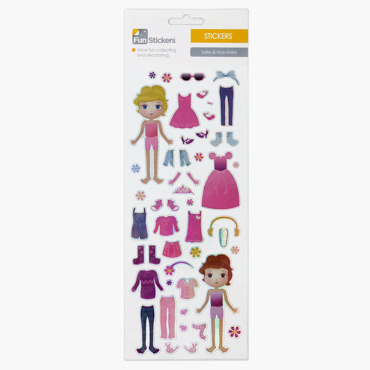 Fun stickers Dress Up