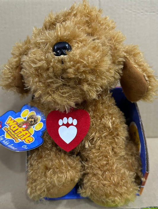 WAFFLE The Wonder Dog Soft Toy With Sounds