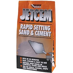 JETCEM DEEP RAPID REPAIR SAND&CEMENT 6KG