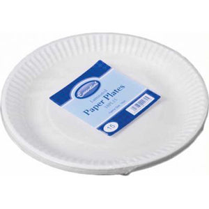 Essential Housewares Biodegradable 15 Paper Plates - 7 Inch's Side Plate