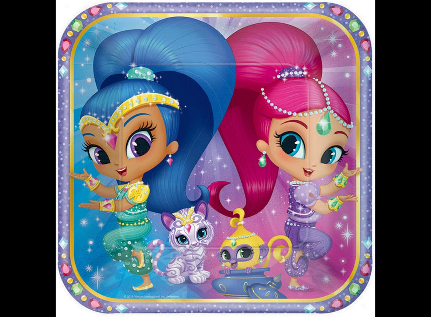 Shimmer & Shine Paper Plates 23cm /8