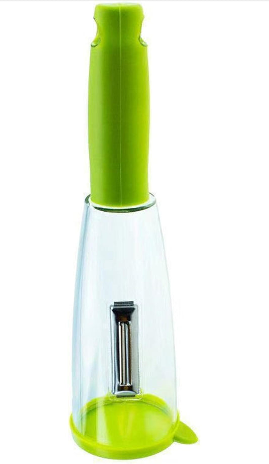 Storage Peeler with Box Peeling Knife with Storage Type Peeling Knife with Storage Box White