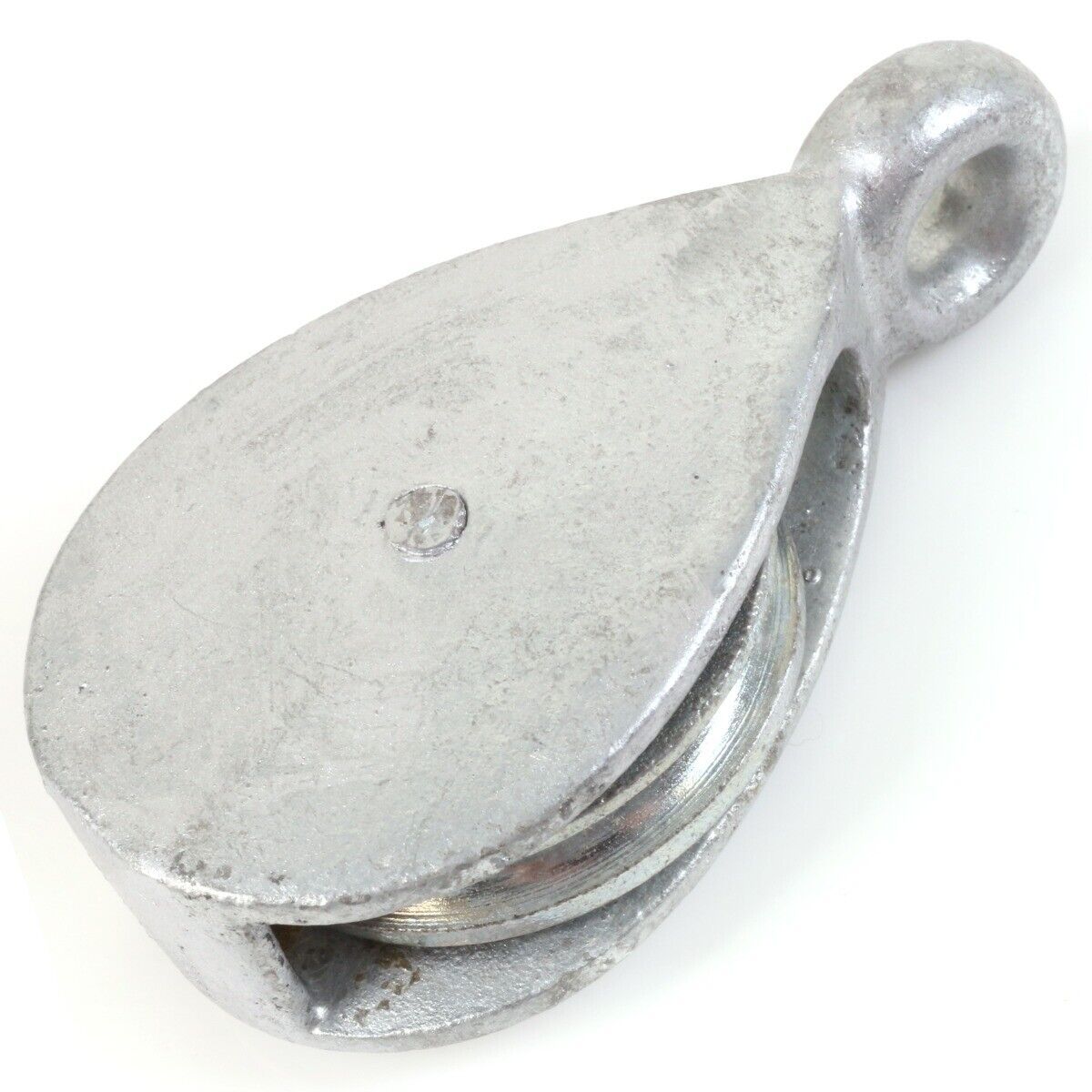 Large SINGLE PULLEY 38MM Galvanised Cord Cable Washing/Laundry Hanging