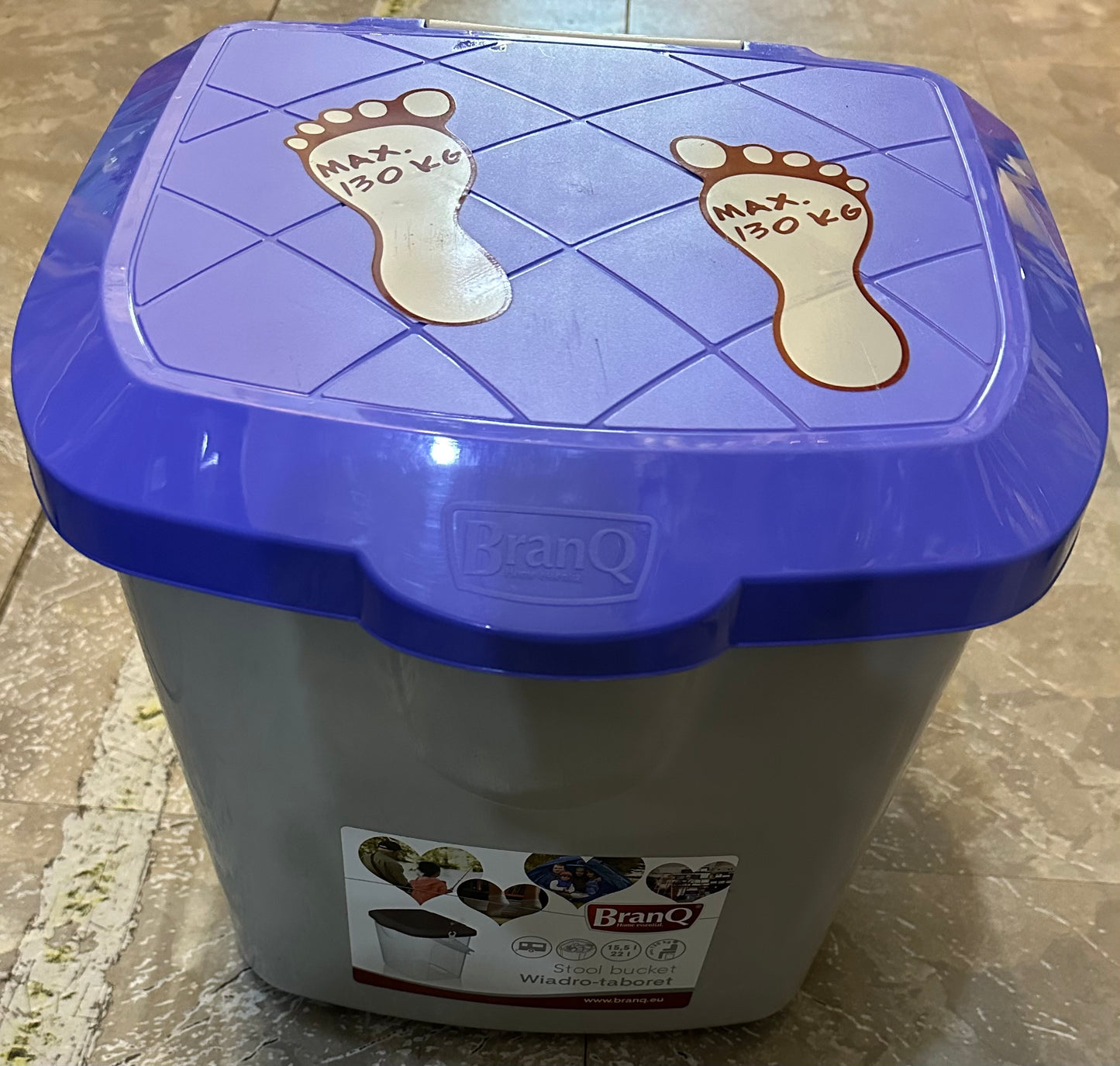 BRANQ Seau Tabouret