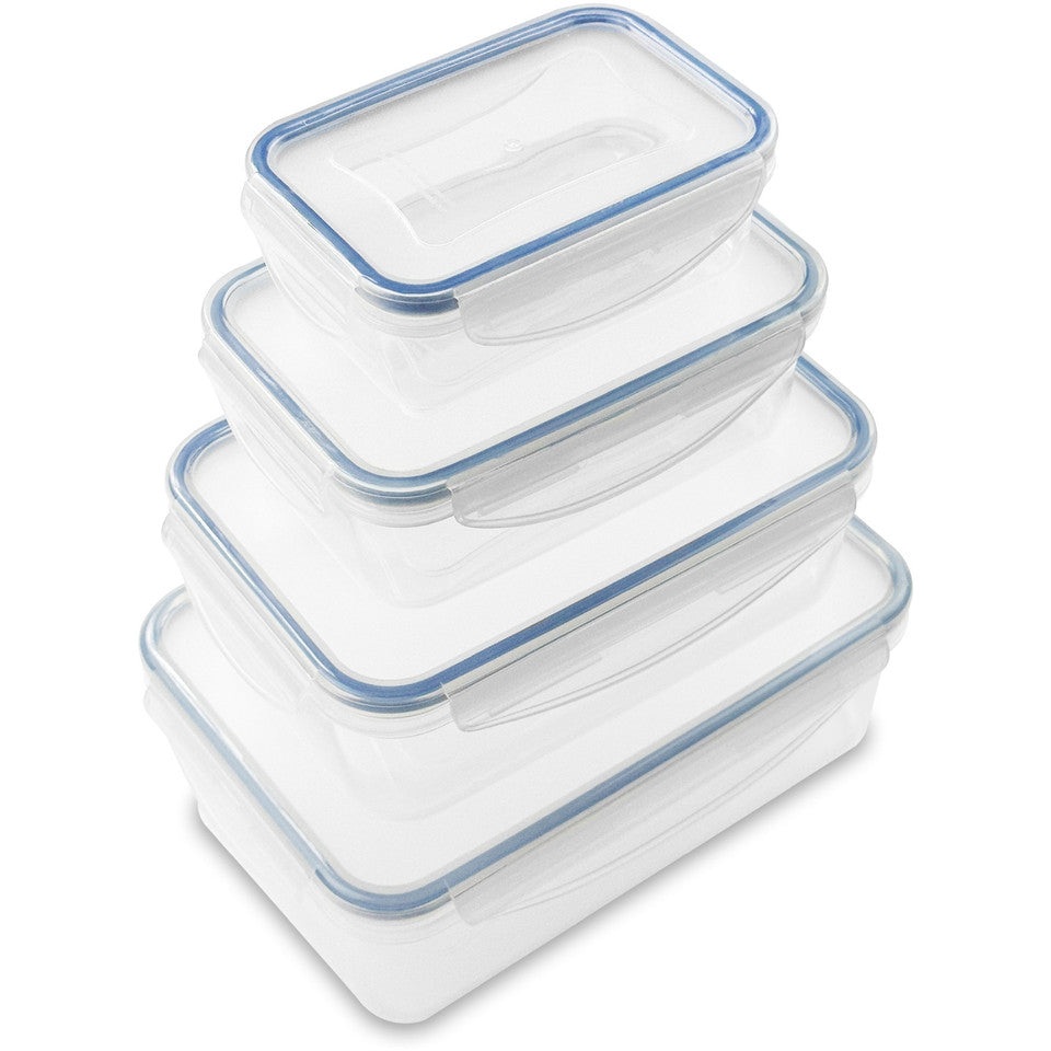 Lot de 4 boîtes de rangement hermétiques Addis Clip Tight