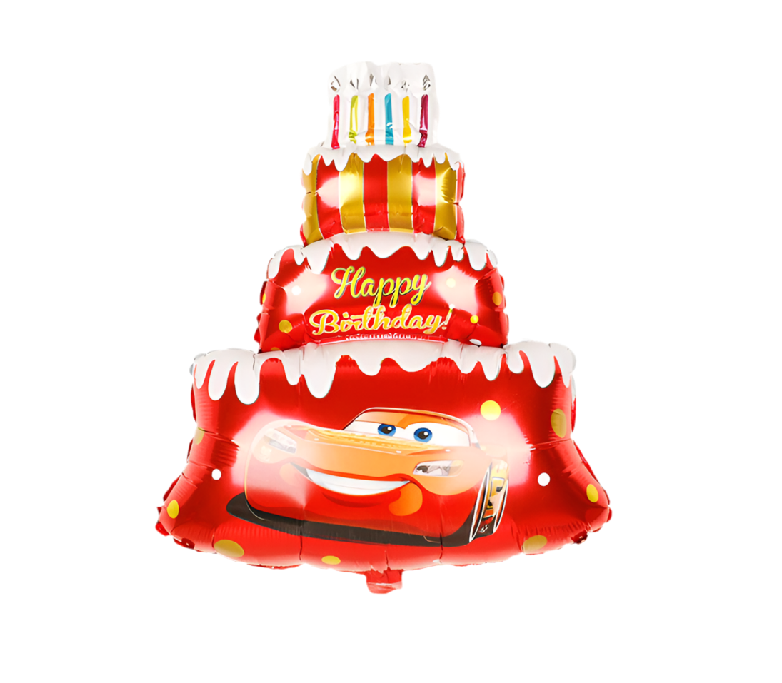 McQueen CAKE HELIUM FOIL BALLOON 60*80cm