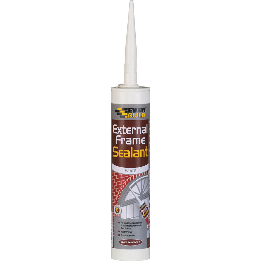EXT FRAME SEALANT WHITE 290ML