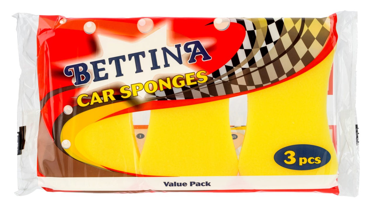 Bettina 3 Pc Car Sponges
