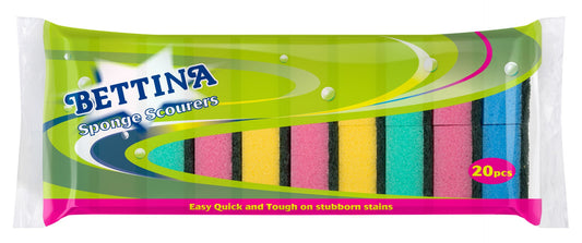 Bettina 20pc Sponge Scourers