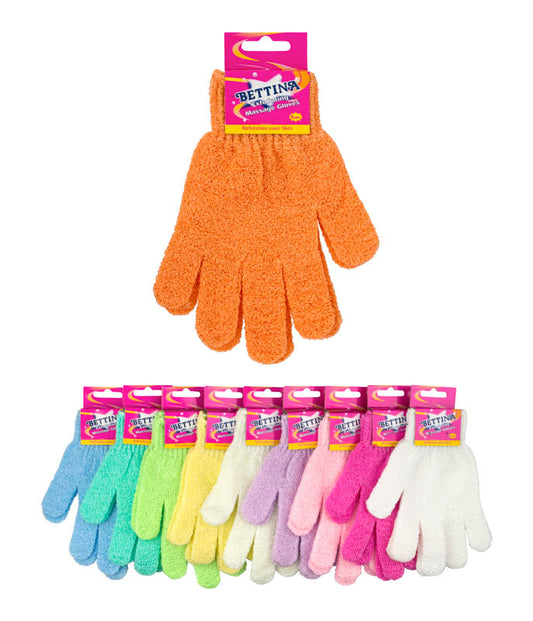 Bettina Exfoliating Massage Gloves