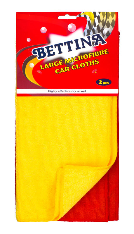 Bettina 2pc Microfibre Car Cloths