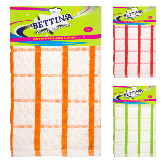 Torchon grand modèle en coton Bettina 1 pièce