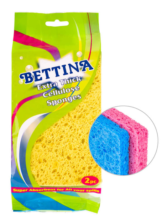 BETTINA SPONGE EXTRA CELLULOSE 2 SPONGES