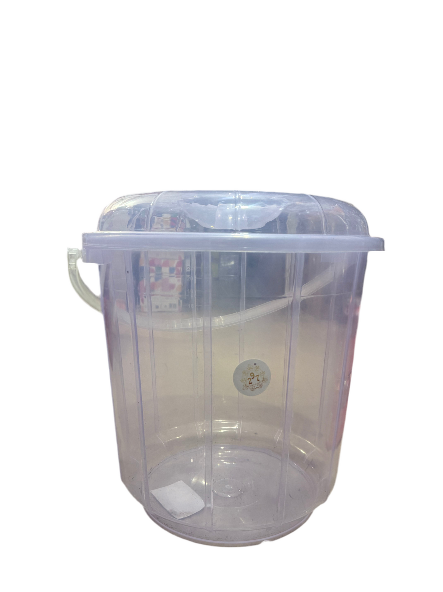 25L CLEAR BUCKET with LID
